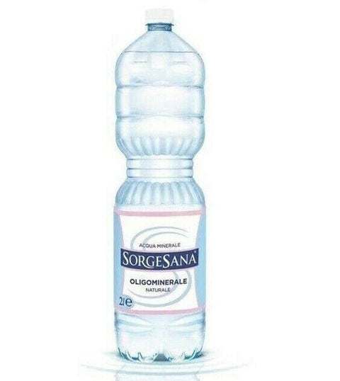 Sorgesana Natürliches Mineralwasser Natürliches Mineralwasser 6x2L - Italian Gourmet