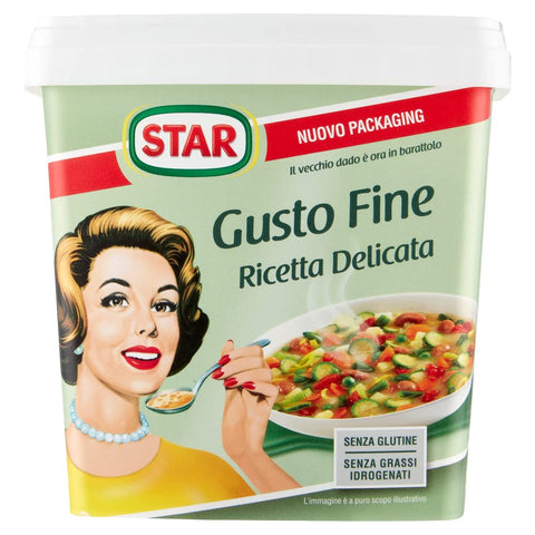Star Brühe Star Gusto Fine Ricetta Delicata Lebensmittelzubereitung für Brühe 1000g 8000050031407