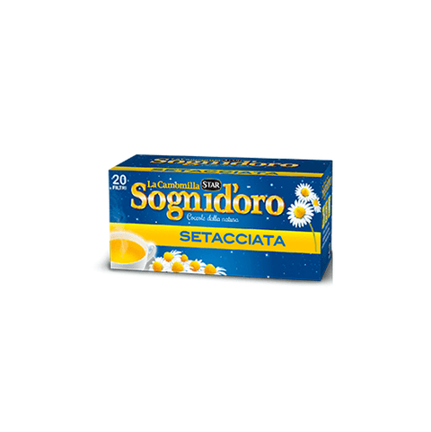 Star Sogni d'oro Camomilla Setacciata Gesiebte Kamille 20 Filter - Italian Gourmet