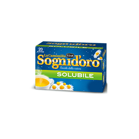 Star Sogni d'oro Camomilla Solubile Lösliche Kamille 20 Filter - Italian Gourmet