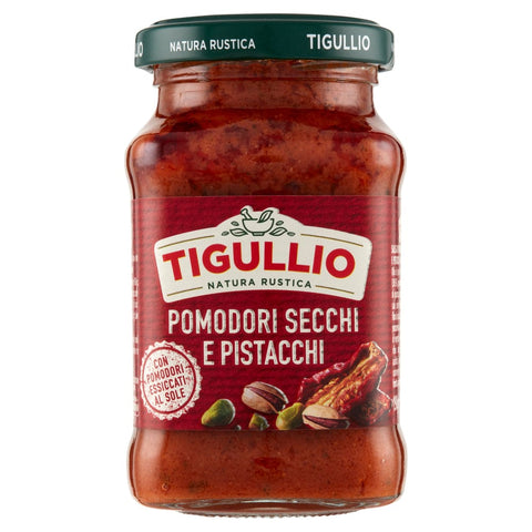 – Gourmet GranPesto 185g getrocknete Pistazien Tigullio Star Pesto und Tomaten Italian