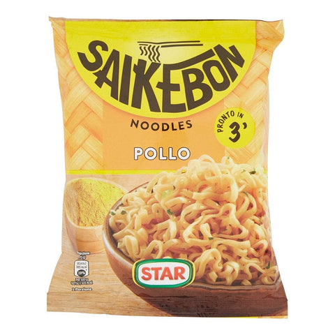 Star Noodles Star Saikebon Noodles Bag Pollo Japanisches Gericht Bestehend aus Nudeln, Huhn und Gemüse 79g Beutel 8000050019399