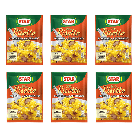 Il Mio Risotto Star Zafferano e Porcini Reis mit Safran und Steinpilzen 175g - Italian Gourmet