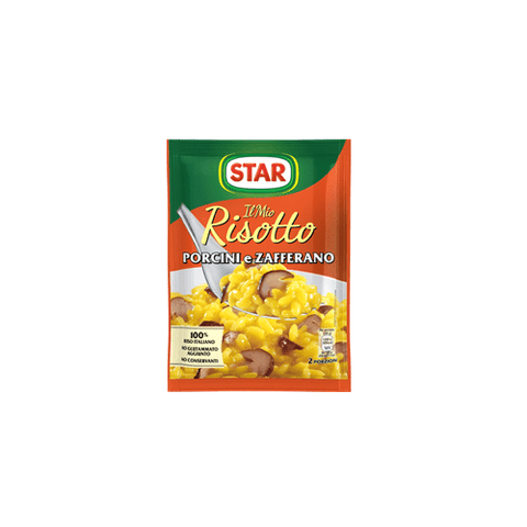 Il Mio Risotto Star Zafferano e Porcini Reis mit Safran und Steinpilzen 175g - Italian Gourmet
