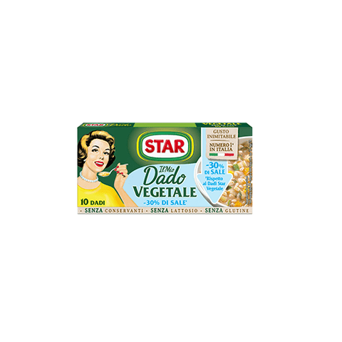 Il Mio Dado Star Vegetale -30% Sale 10 Gemüsesuppenwürfel - Italian Gourmet