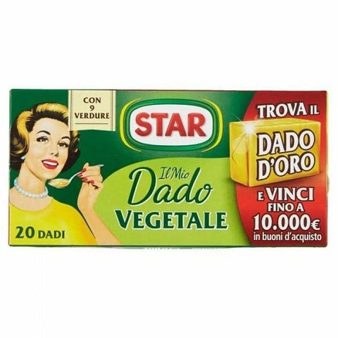 Star Il Mio Dado Vegetale Gemüse 20 Brühwürfel - Italian Gourmet