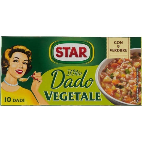 Star Il Mio Dado Vegetale Würfel Gemüse (10 Suppenwürfel - 100 g) - Italian Gourmet