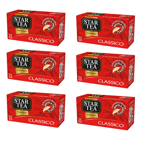 Star Tea Classico Klassischer Tee 25 Filter - Italian Gourmet