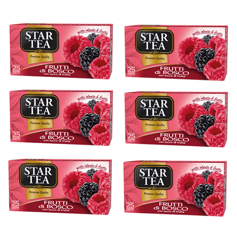 Star Tea Frutti di Bosco Tee mit Beeren 25 Filter - Italian Gourmet