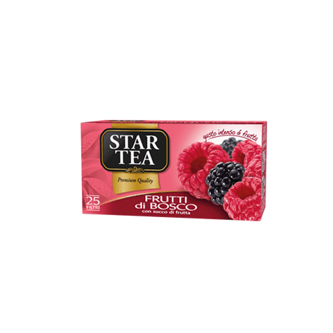 Star Tea Frutti di Bosco Tee mit Beeren 25 Filter - Italian Gourmet