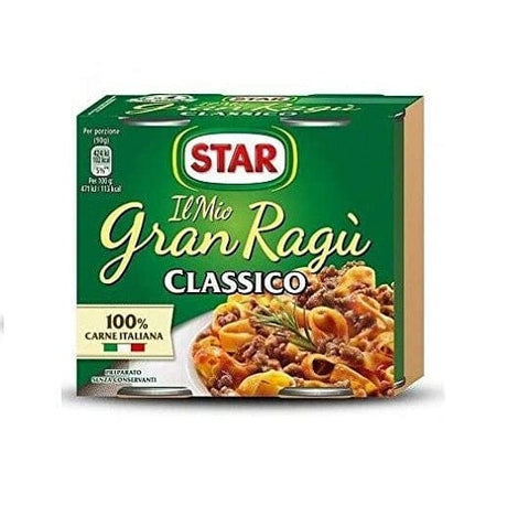 Star Il Mio Gran Ragù Classico Tomatensauce für Nudeln (2x180g) Zum Essen lesen - Italian Gourmet