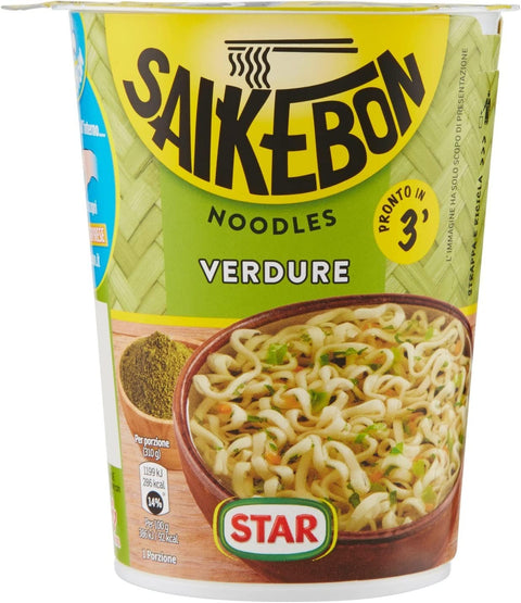 Star Yakisoba Star Saikebon Saikebon Cup Verdure Gemüse 59g
