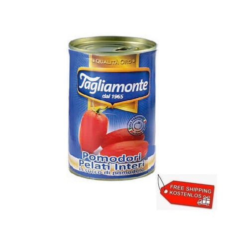 24x Tagliamonte Pomodori Pelati Geschälte Tomaten 400g - Italian Gourmet
