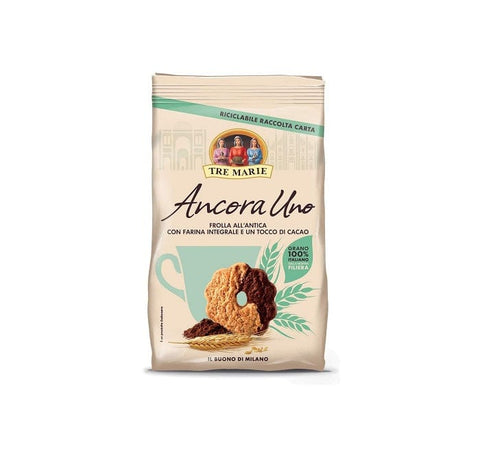Tre Marie Ancora Uno Frolla all'antica italienisch 100% Kekse mit Vollkornmehl und Kakao 300g - Italian Gourmet