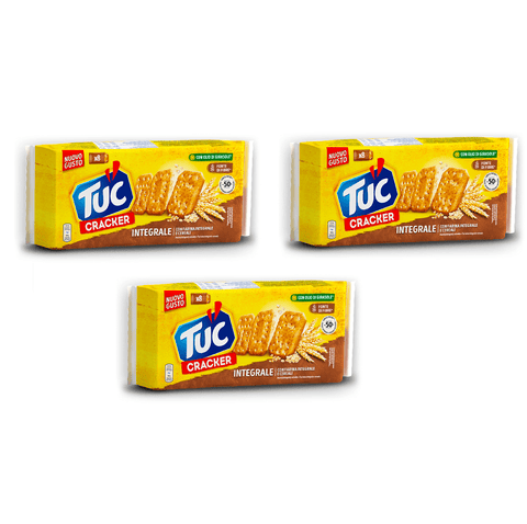 Tuc Cracker Integrale Vollkorn Salzgebäck Gesalzen 267g - Italian Gourmet