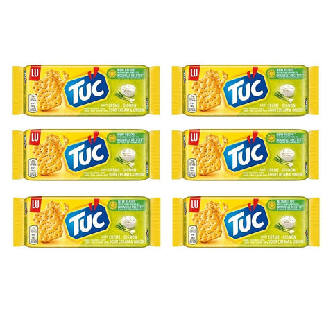 Tuc Sour Cream & Onion Gesalzener Snacks Cracker 100g - Italian Gourmet