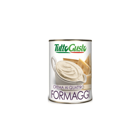Tutto Gusto Crema ai 4 Formaggi Käsecreme 400g Dose - Italian Gourmet