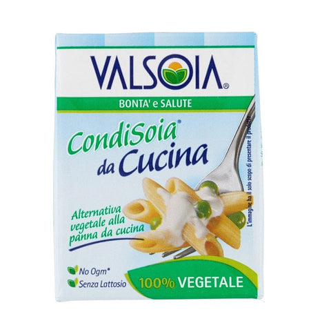 Valsoia Panna da Cucina Condisoia Soja Kochcreme 6x200g - Italian Gourmet