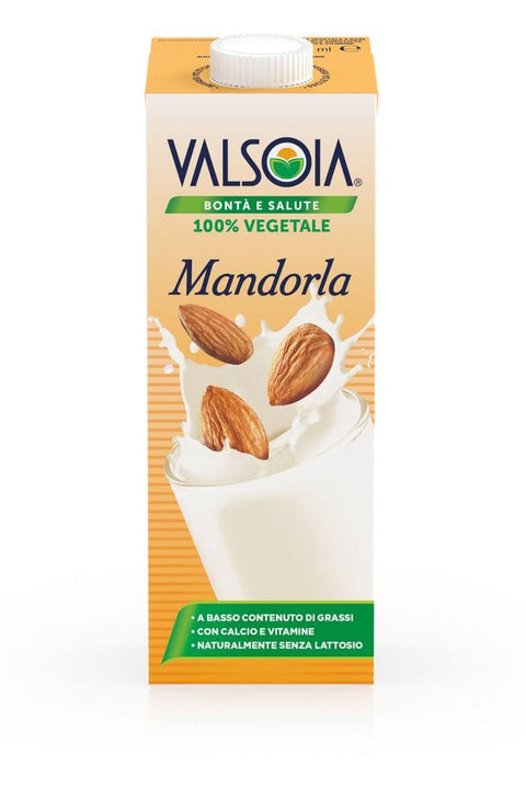 Valsoia Soft Drink 1xMandorla1lt Valsoia Mandorla Drink 1LT -Tetra-pack