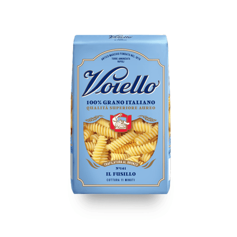 Voiello pasta Voiello Il Fusillo n°141 Pasta 100% Italienischer Weizen 500g Teigwaren aus Hartweizengrieß Bronze-Zeichnung