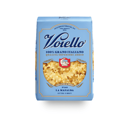 Voiello pasta Voiello La Mafalda n°140 Pasta 100% Italienischer Weizen 500g Teigwaren aus Hartweizengrieß Bronze-Zeichnung