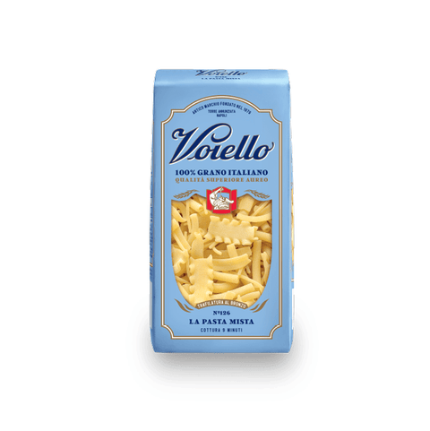 Voiello pasta Voiello La Pasta Mista n°126 Pasta 100% Italienischer Weizen 500g Teigwaren aus Hartweizengrieß Bronze-Zeichnung