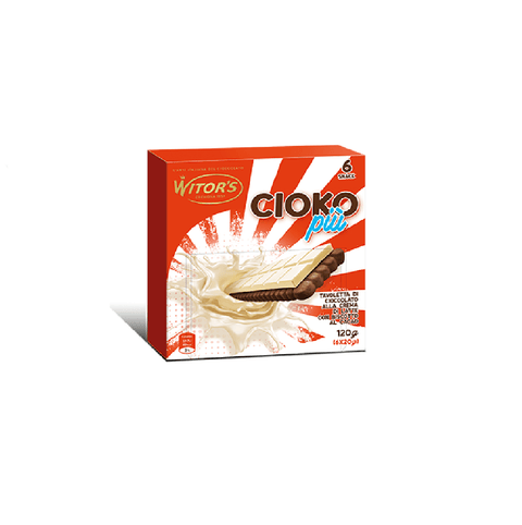 Witor's Kekse Witor's Cioko Più Cacao 120gr - Witor's Cioko Plus Kakao 8003535056216