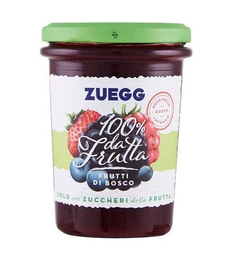 Zuegg Frutti di Bosco italienische Beeren Konfitüre 100% Frucht 250g - Italian Gourmet