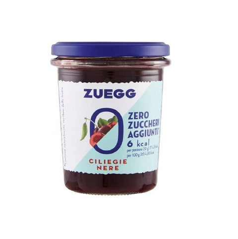 Zuegg Marmelade Zuegg Zero Zuccheri Aggiunti Ciliegie nere 220gr - Zuegg Schwarzkirschen ohne Zuckerzusatz 80304395