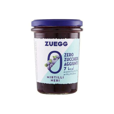Zuegg Marmelade Zuegg Zero Zuccheri Aggiunti Mirtilli neri 220gr - Zuegg Blaubeeren ohne Zuckerzusatz 80322887